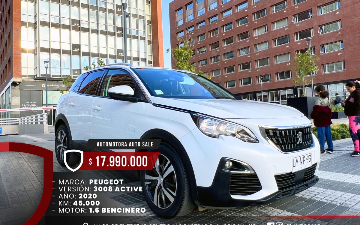 Peugeot 3008 Vehículos, para la venta, Chile 