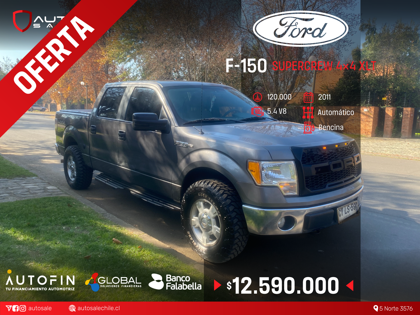 venta-autosale-FORD-F-150-SUPERCREW-4×4-XLT